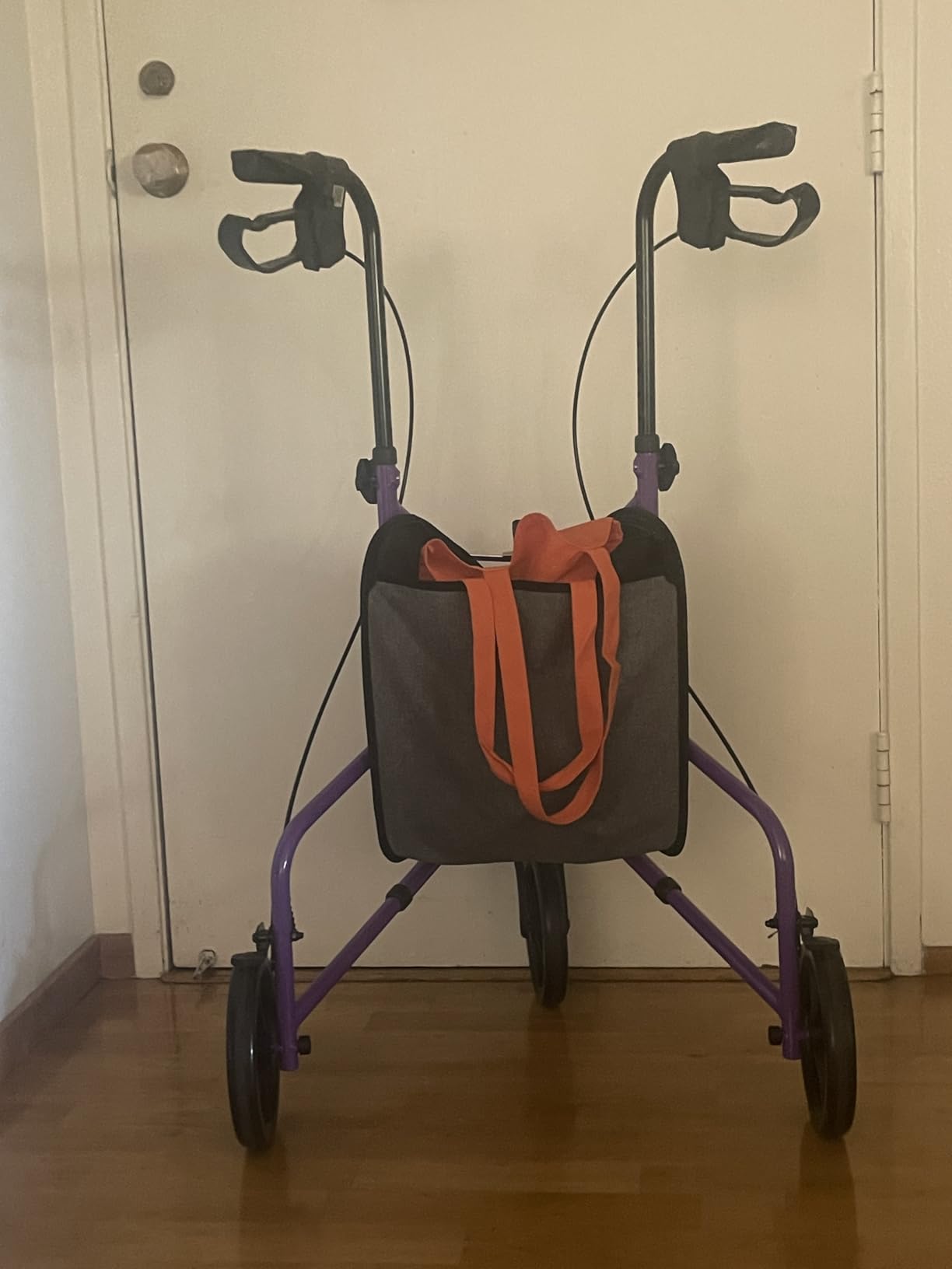 Vive Mobility 3 Wheel Walker for Seniors - Foldable Narrow Rollator Walker customer photo 2