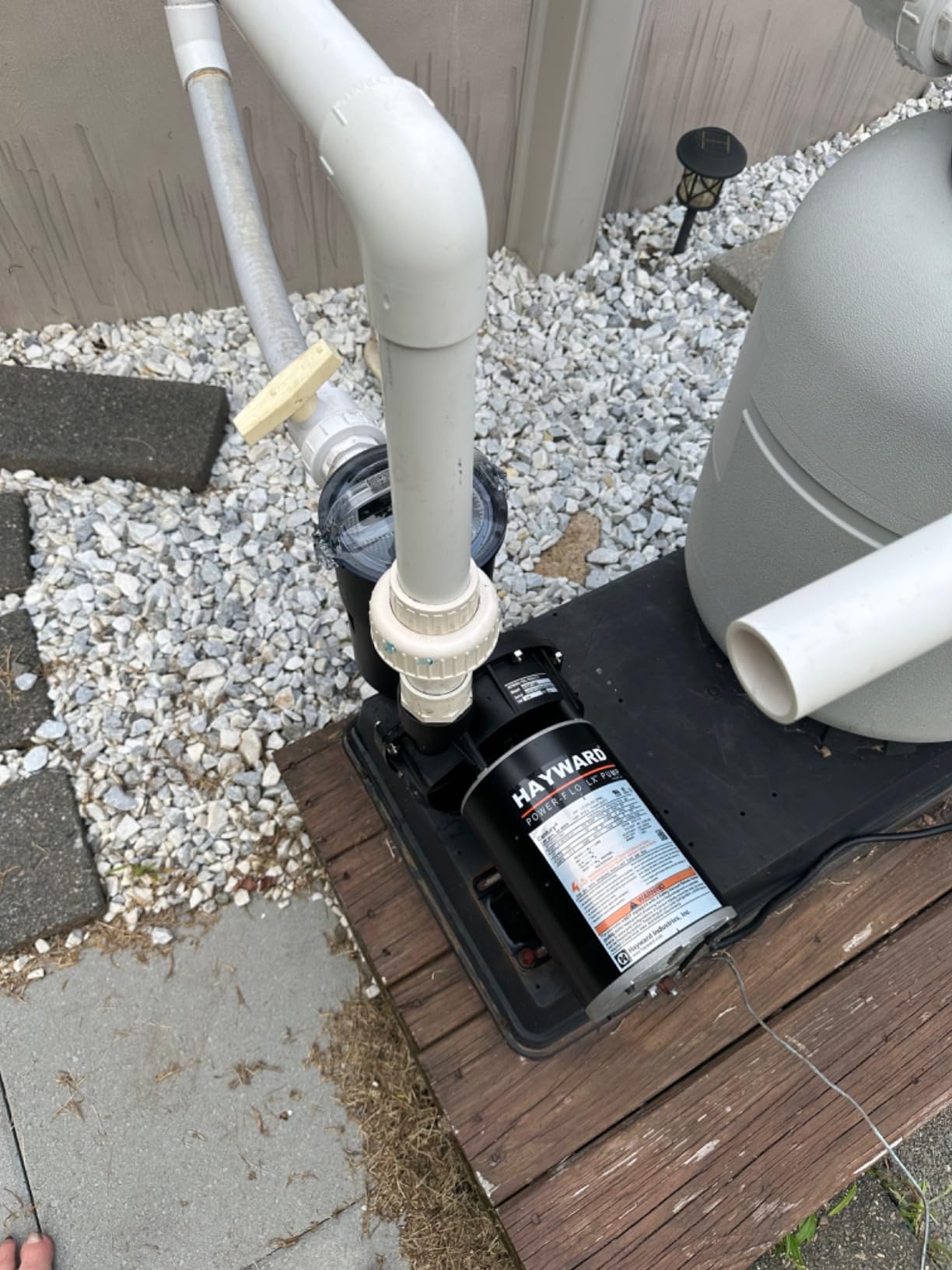 Hayward W3SP1580 PowerFlo LX Pool Pump for Above Ground Pools, 0.85 HP customer photo 2