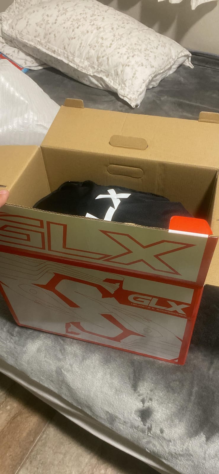 GLX GX23 Full-Face Dirt Bike Motocross Motorcycle Helmet, DOT | Unbreakable Off-Road Confidence customer photo 1