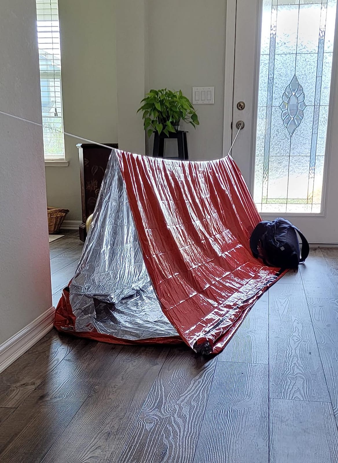 MEKKAPRO Emergency Shelter Survival Tent, Waterproof Camping Kit - 2 Person | Portable, Water And Windproof Tube Tent System Built For Extreme First Aid Survival Kits, Hiking, Camping, And Outdoor Use customer photo 2