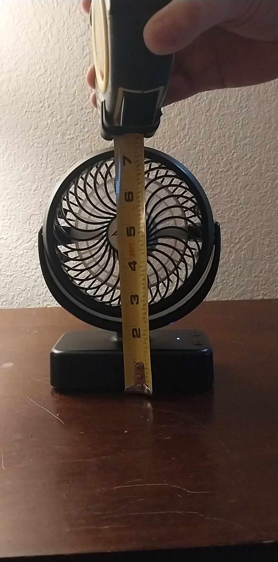 AMACOOL Portable Camping Fan with LED Lantern- 40H Work Time Rechargeable customer photo 2