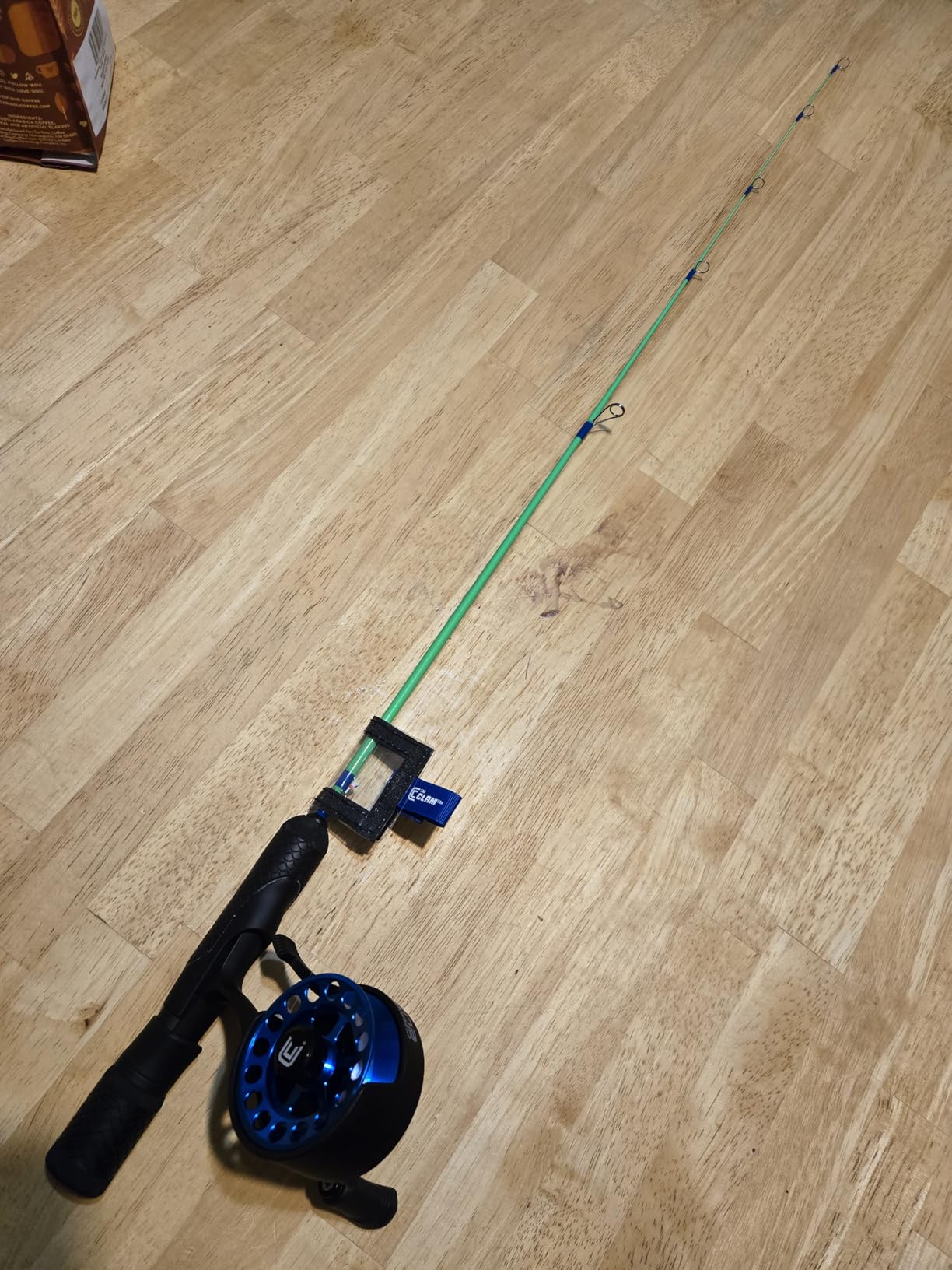Clam 14479 Gravity Elite Reel - Graphite/CNC, LH Retrieve customer photo 1