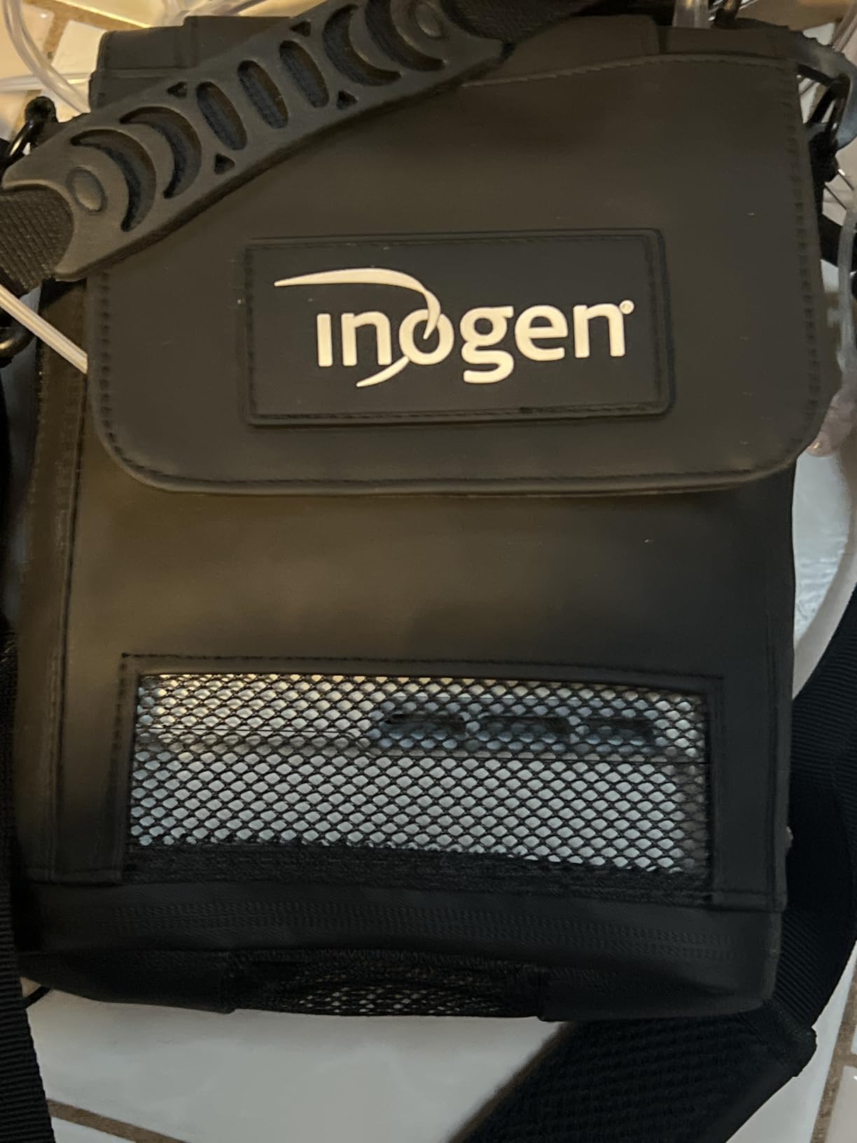Inogen Carry Bag - for Inogen One G5 / Rove 6 Portable Oxygen Concentrators - Protective Travel Case, with Shoulder Strap, Handle, Slim Storage Pocket & Ventilated Design customer photo 1