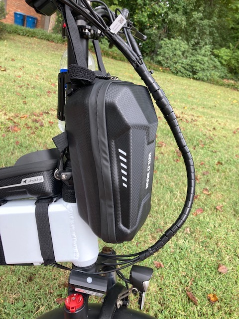 WILD MAN Hard Shell Waterproof Scooter Storage Bag for Kick Scooters Folding Bike (3L) customer photo 1