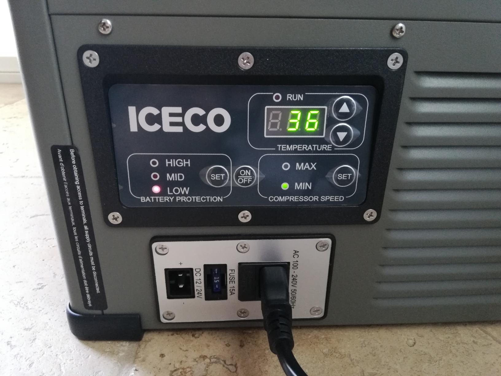 ICECO VL45 Portable Refrigerator with SECOP Compressor, 45Liters Platinum Compact Refrigerator, DC 12/24V, AC 110-240V, 0℉ to 50℉, Home & Car Use customer photo 1