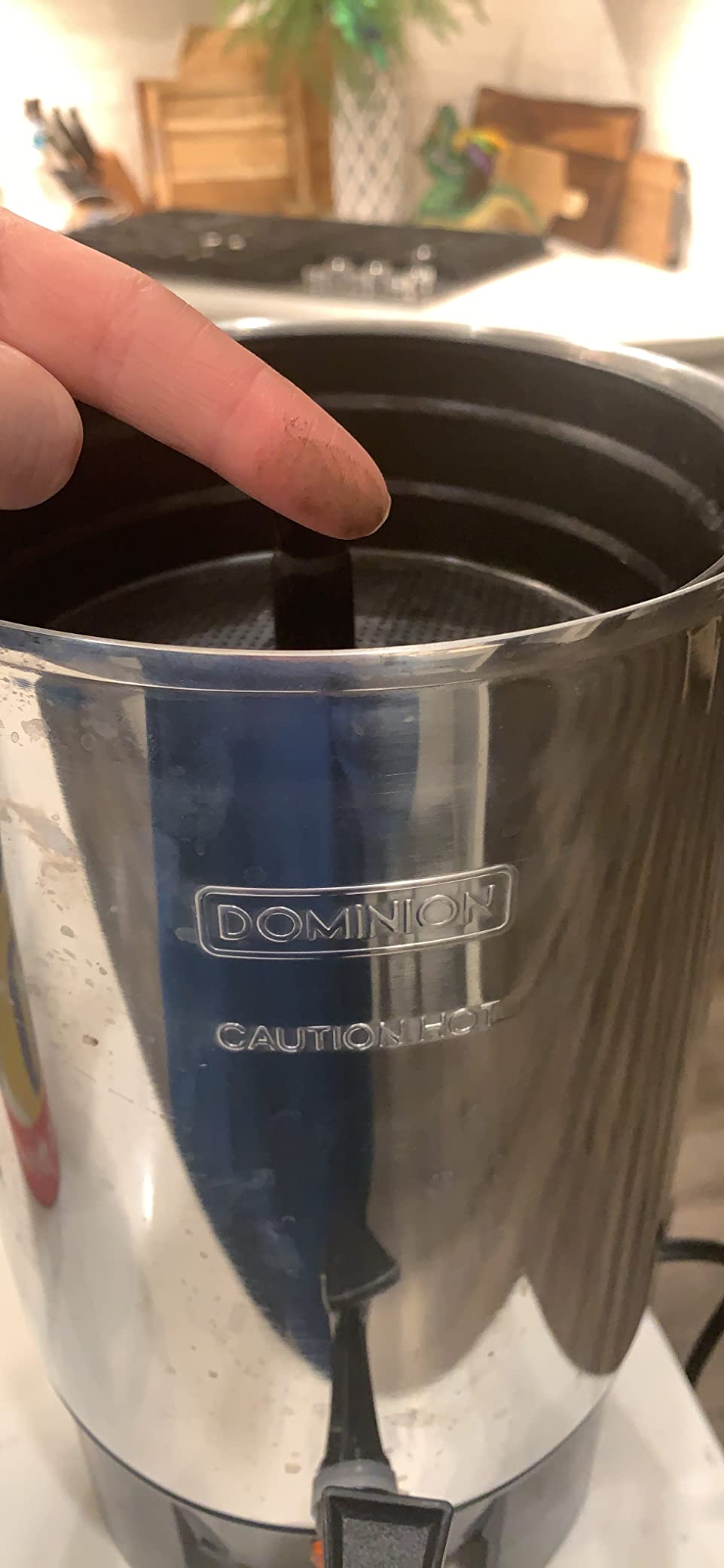 Dominion Premium 30 Cup Coffee Urn - Aluminum Coffee Dispenser For Quick Brewing - Automatic Hot Water Dispenser - Ideal for Large Crowds - Perfect for Any Occasion customer photo 1