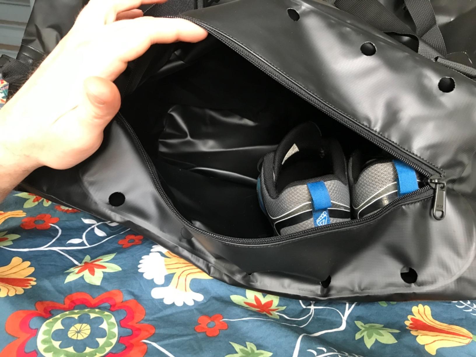 Gonex Waterproof Duffel Bag, 40L/60L/80L Roll-Top Travel Kayaking Dry Bag customer photo 1