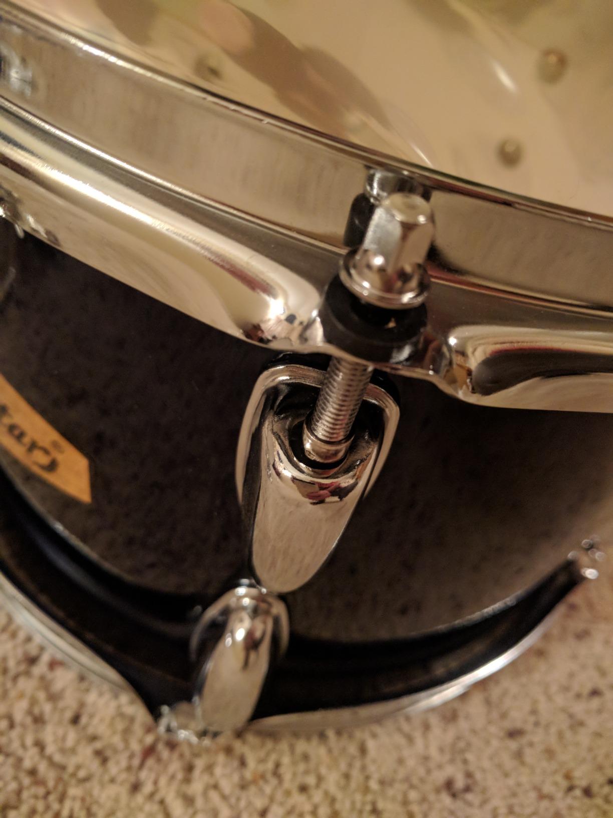 Drum Set Eastar 22 inch for Adults, 5 Piece Full Size Drum Kit Junior Beginner with Pedal Cymbals Stands Stool and Sticks, Metallic Blue customer photo 2