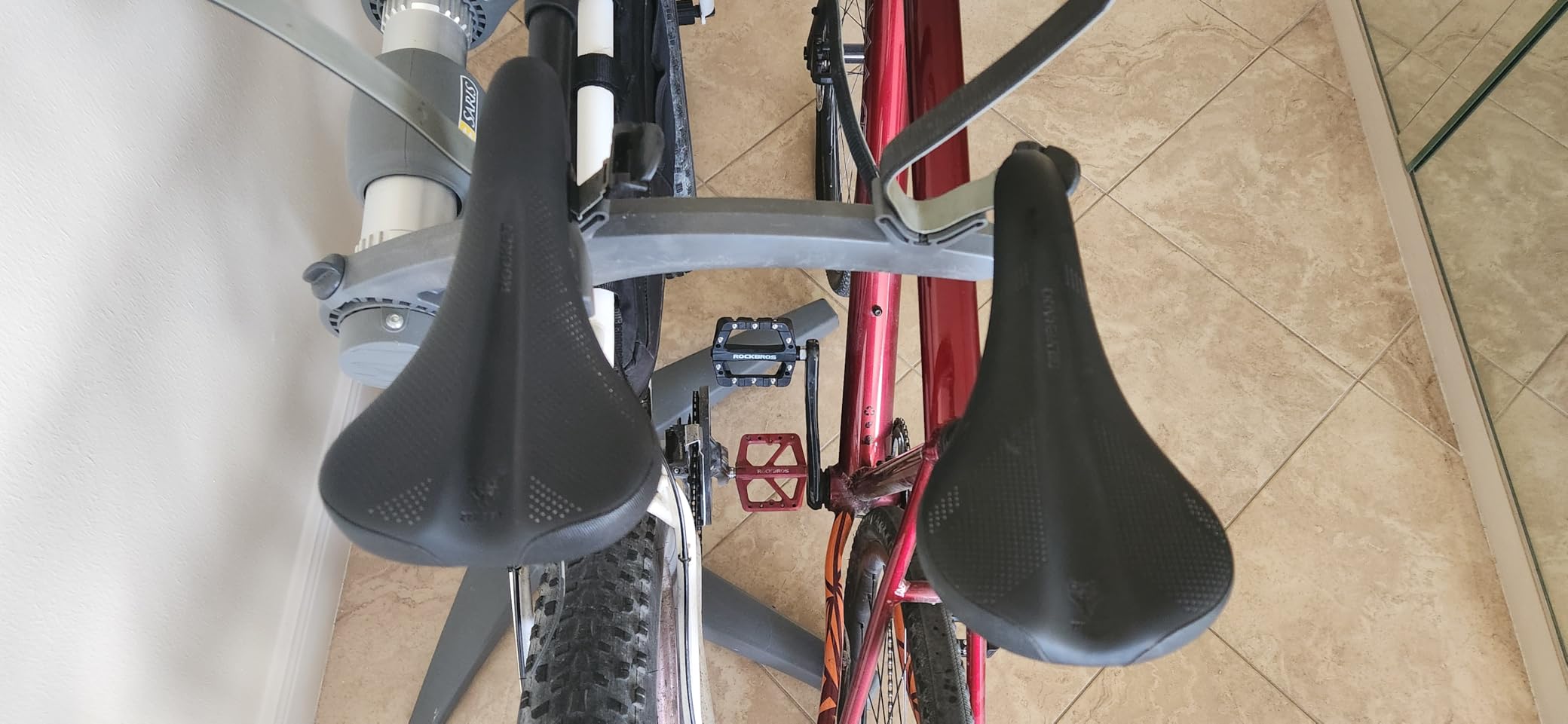 WTB Rocket Bike Seat (Saddle) - Thick Padding - Medium Width - Mountain & Gravel (Steel Rail) customer photo 1