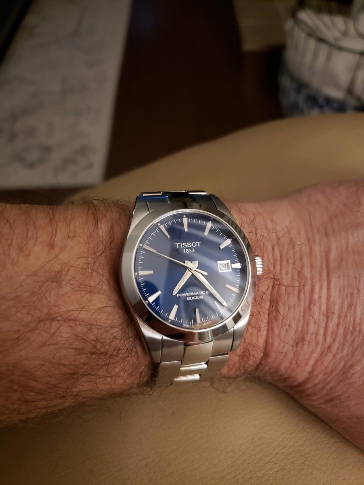 Tissot Mens Gentleman Stainless Steel Dress Watch customer photo 1
