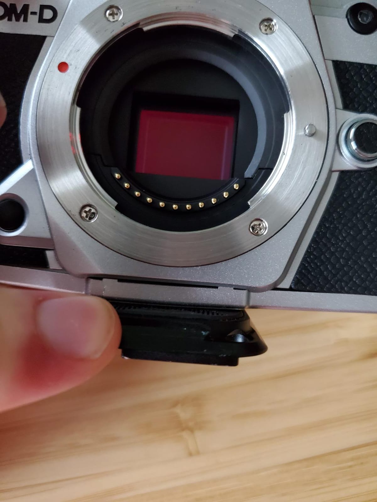 OM System Olympus OM-D E-M5 Mark III Body Silver customer photo 1