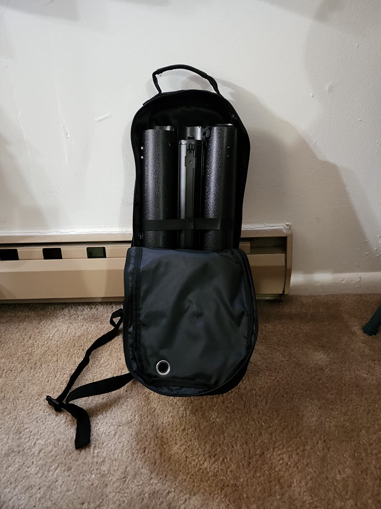 iGuerburn Oxygen Tank Backpack for Size D & JD, Portable O2 Cylinder Bag - Hands-Free Carry, Reinforced Adjustable Straps customer photo 1