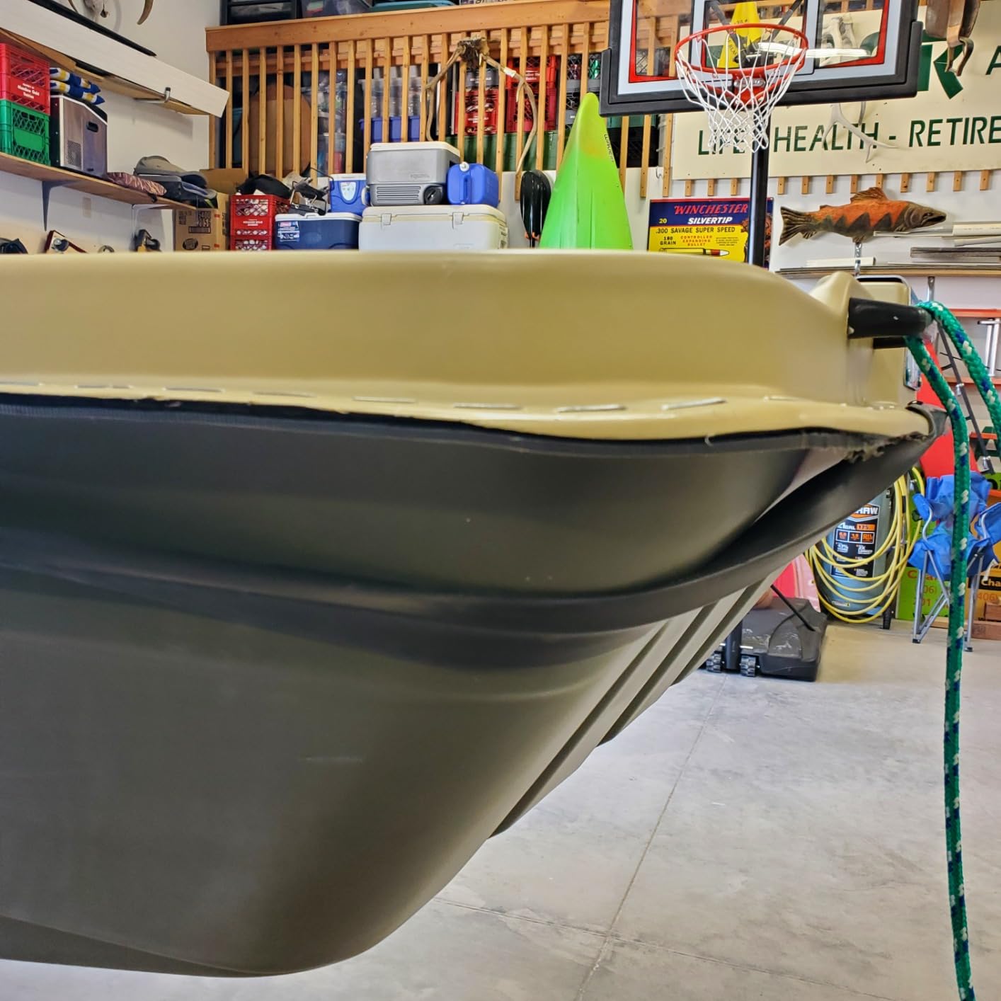Pelican - Boat Intruder 12 - Jon Fishing Boat - 12 ft - Great for Hunting/Fishing, Khaki/Beige customer photo 1