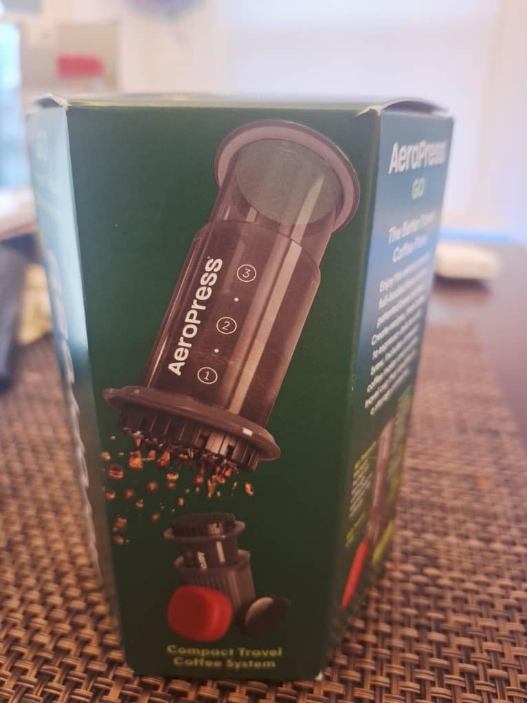 AeroPress Go Extra Small Portable Coffee Maker Kit | Travel, Hiking & Camping, All-in-One French Press, Pour-Over & Espresso Style Manual Brewer, 2 Min Brew customer photo 2