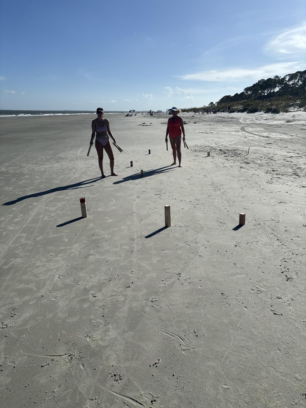 ApudArmis Kubb Yard Game Set, Viking Chess Outdoor Clash Toss Yard Game with Carrying Case - Rubber Wooden Backyard Lawn Games Set for Teenagers Adults Family customer photo 2