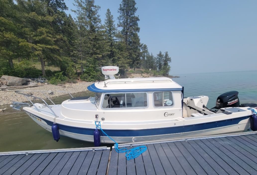 B00367 5-Step Gunwale-Mounted Removable Ladder | Marine 304 Stainless Steel Heavy-Duty Boarding Ladder | Corrosion-Resistant w/Deck Mount Brackets | Non-Slip Steps for Boats & Yachts customer photo 1