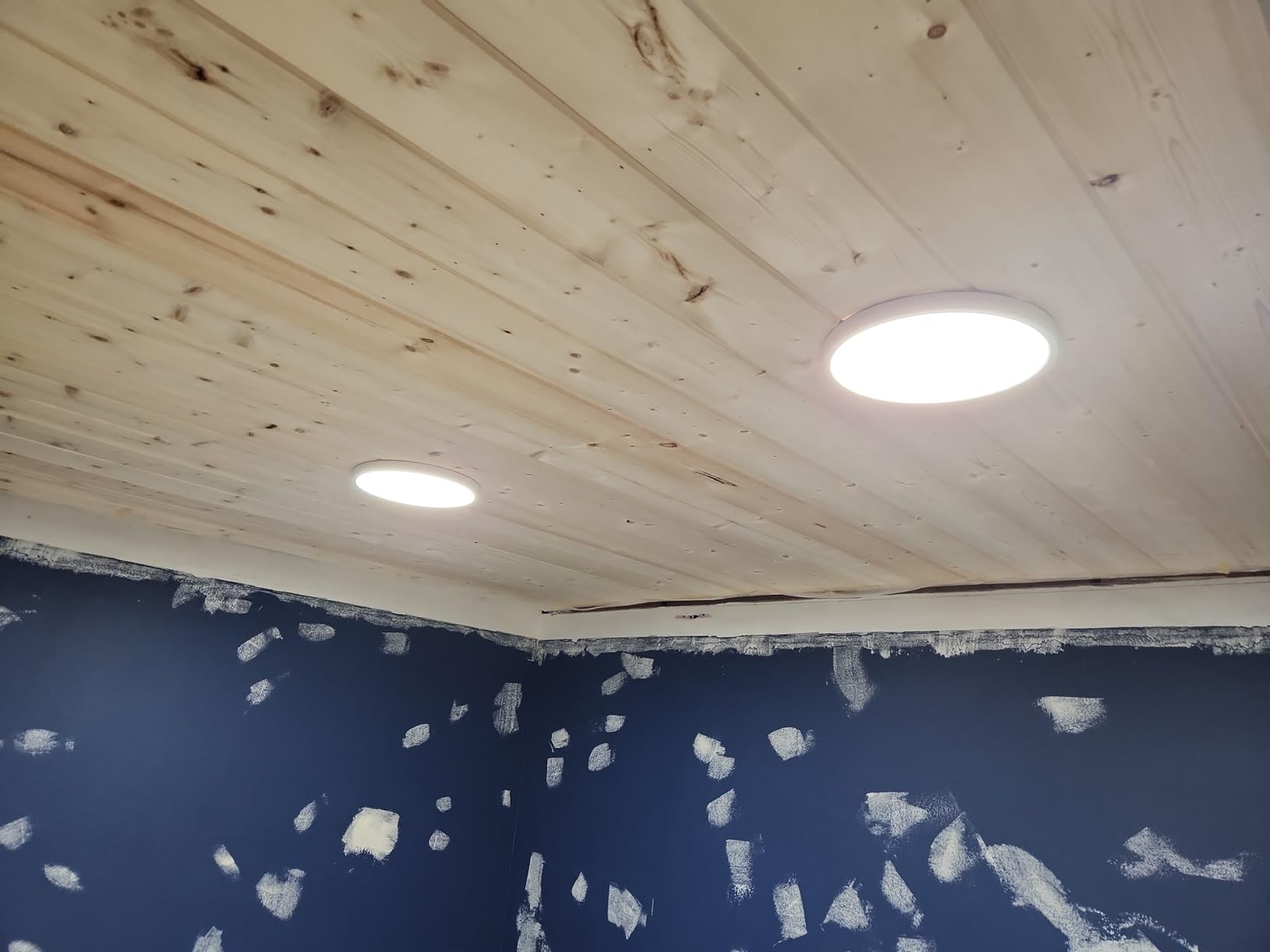 12 Inch LED Flush Mount Ceiling Light Fixture, 5000K Daylight White, 3200LM, 24W Flat Modern Round customer photo 2