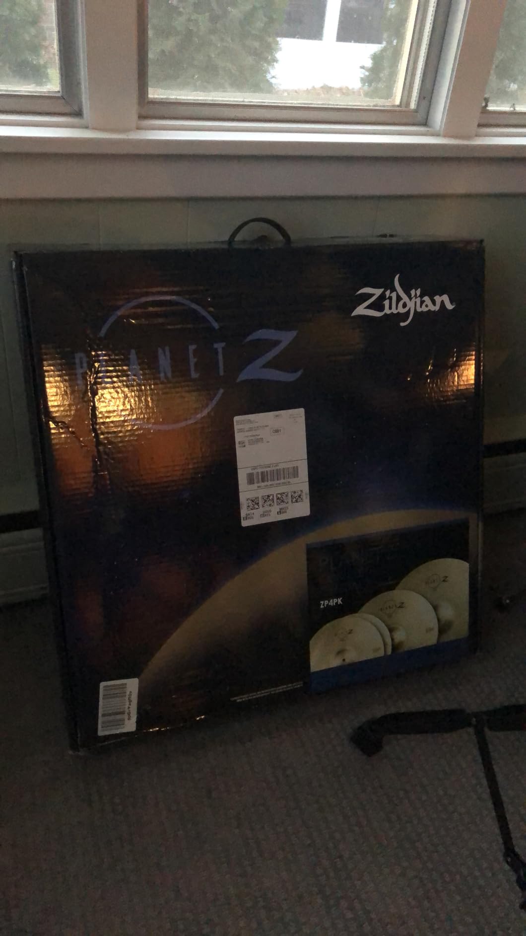 Zildjian ZP4PK Planet Z Complete 14/16/20-Inch Cymbal Pack | Crash and Ride Included, Drum Set Starter Kit for New Players, Bright Balanced Tone, Durable Build for Practice and Live Gigs customer photo 1