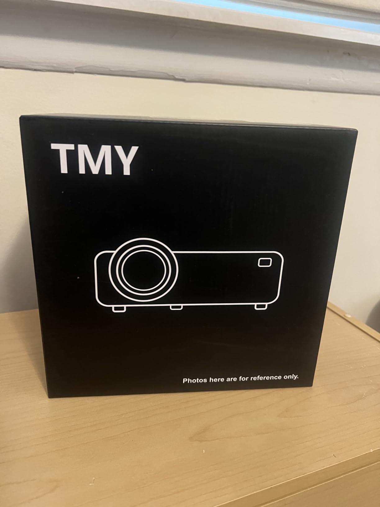 TMY 1080P Mini Portable Projector, 2-way Bluetooth, with 80in Screen | 1080P home theater, indoor/outdoor movies, Compatible with TV Stick/Roku/Phone/PC/PS/DVD/HDMI/USB customer photo 1