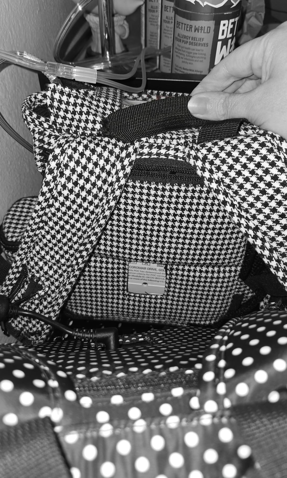 O2TOTES Backpack Fit for Inogen One G5 & Rove 6, Zippered Bottom customer photo 1