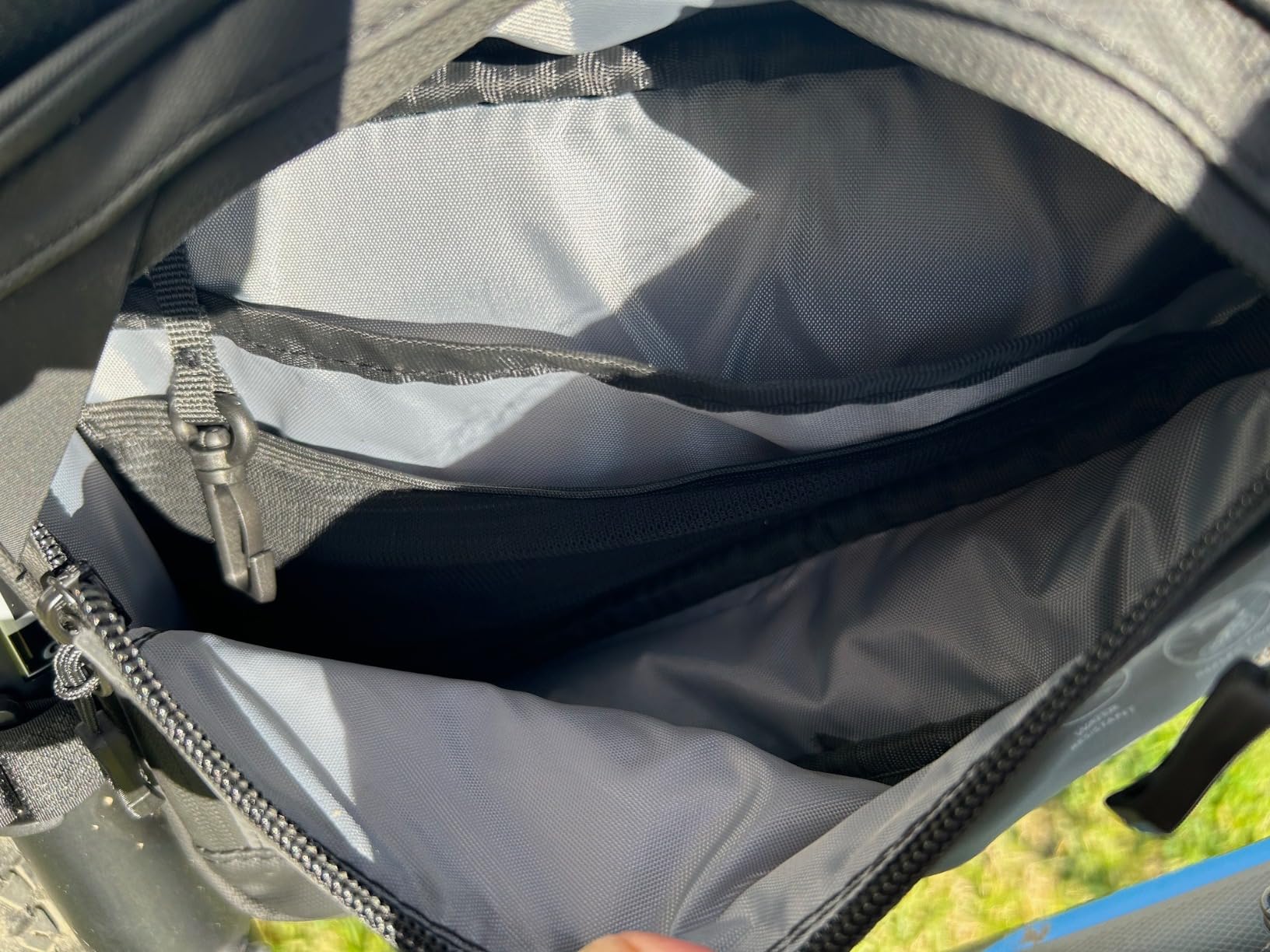WOTOW Bike Frame Bag - Water-Resistant Reflective Triangle Storage Bag, 2L customer photo 1