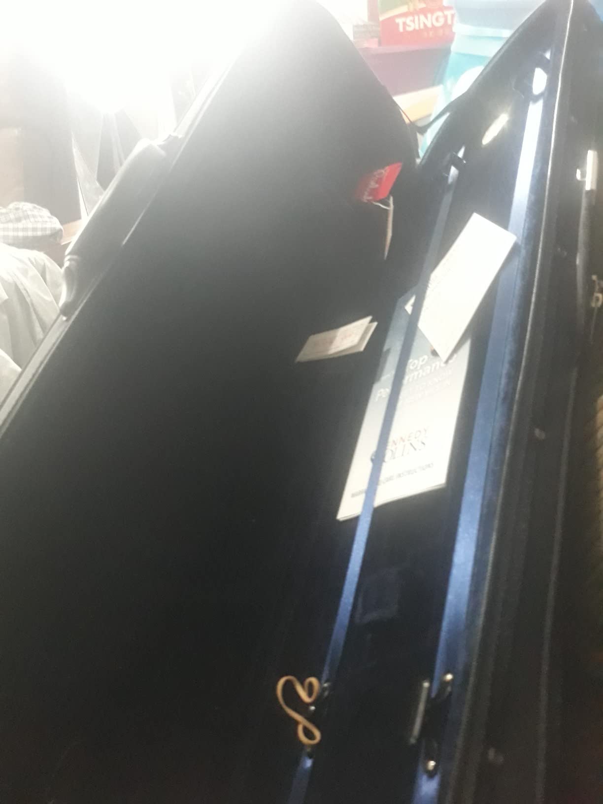 Bunnel Premier Violin Outfit 4/4 Full Size - Carrying Case and Accessories Included - Solid Maple Wood and Ebony Fittings By Kennedy Violins customer photo 1