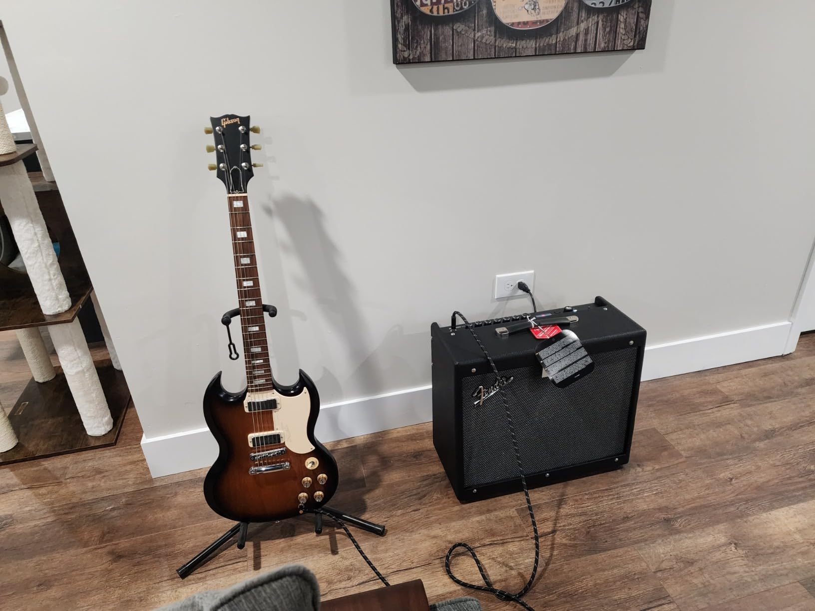 Fender Mustang GTX100 Guitar Amplifier, 100-Watt Digital Modeling Combo Amp with 12
