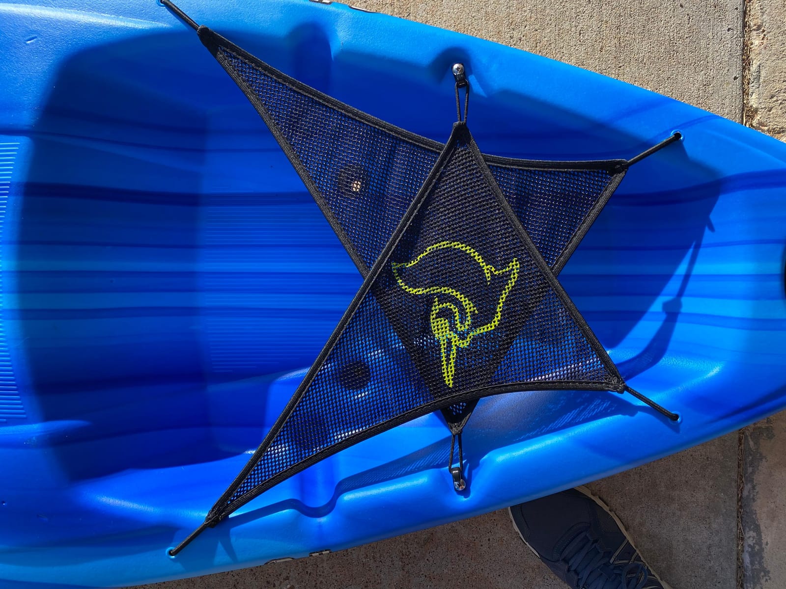 Pelican Argo 100X - Recreational Sit in Kayak - Lightweight Patented Ram-X Material - Ergoform Seating System - 10 ft customer photo 1