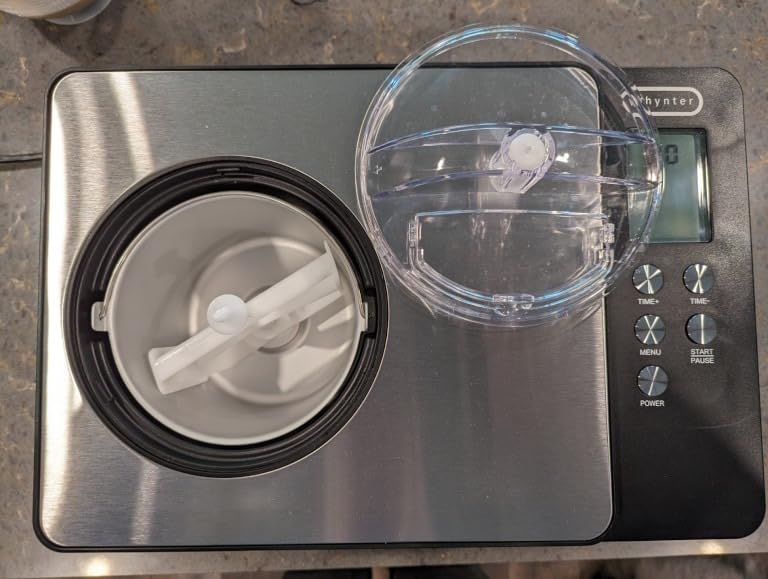 Whynter ICR-300SS 0.5-Quart Stainless Steel Rolled Ice Cream Maker With Compressor customer photo 2