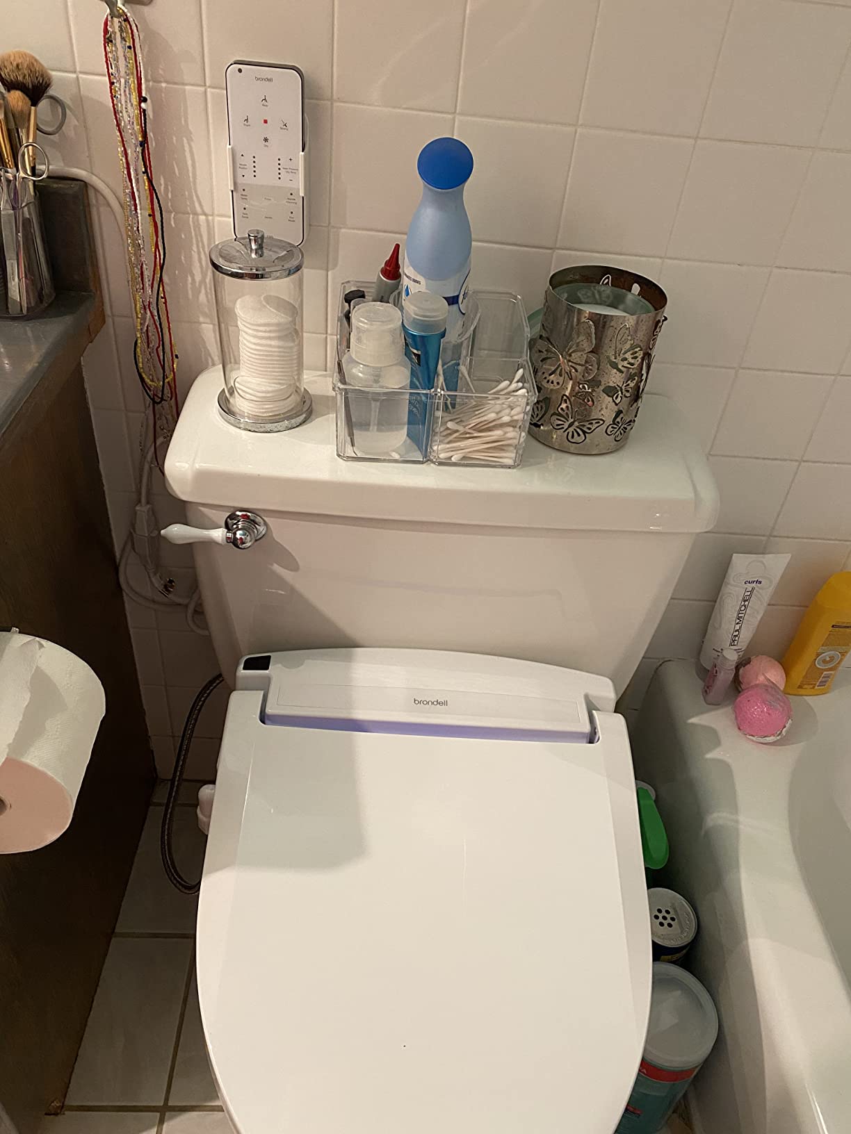 Brondell LE99 Bidet Toilet Seat, Fits Elongated Toilets, Electric Bidet with Remote, Warm Air Dryer, Strong Wash Mode, Stainless-Steel Nozzle, Saved User Settings & Easy Installation customer photo 1