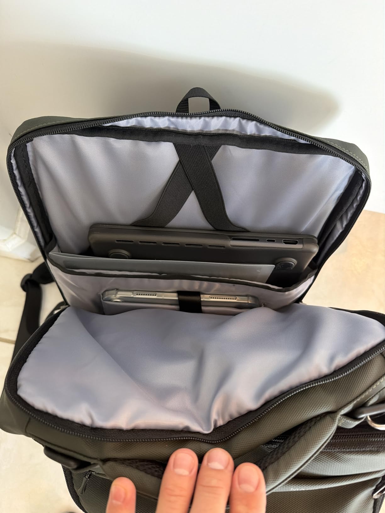 MARK RYDEN Business Backpack for Men, 17.3 Inch Laptop Backpack | Waterproof Tech Backpack with USB Charging Port, Professional Work Backpack for Travel, Office, College, Commuting, Hiking customer photo 1