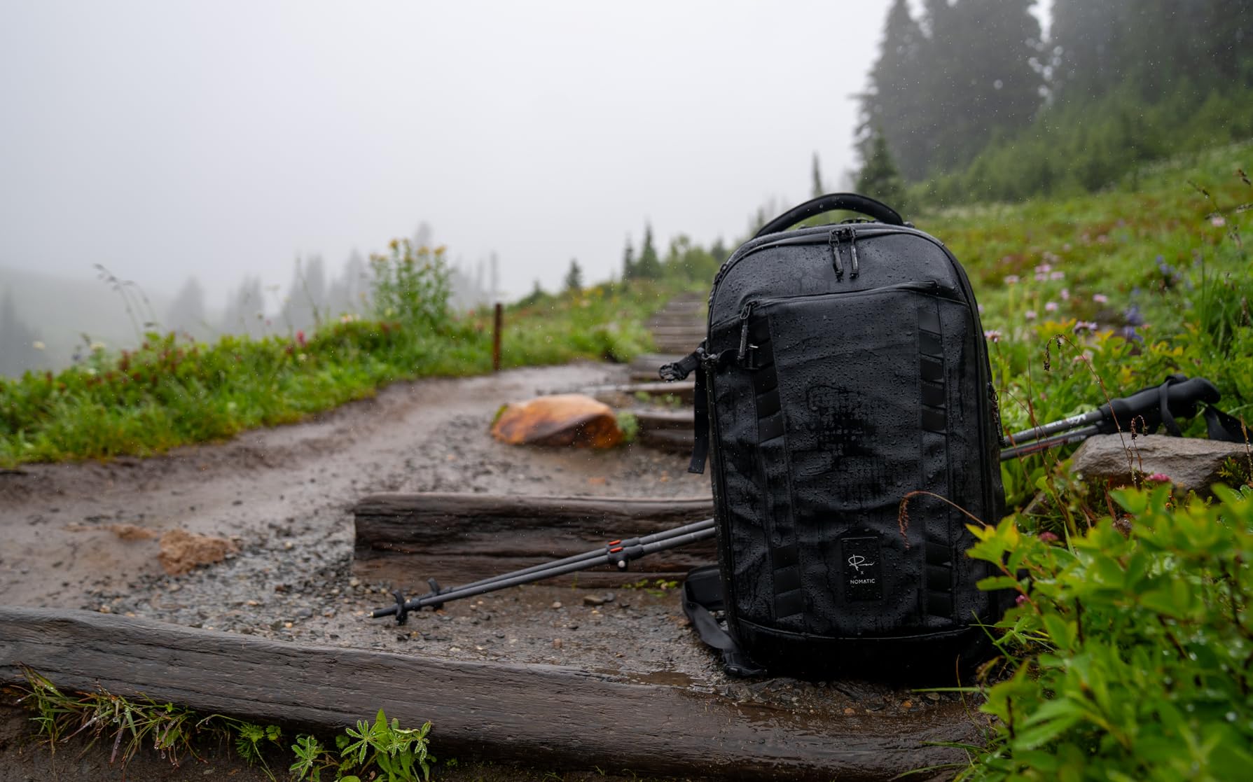 NOMATIC McKinnon Camera Backpack 35L - Camera Bag for Photographers - V1 | Customizable Dividers, Fits 16