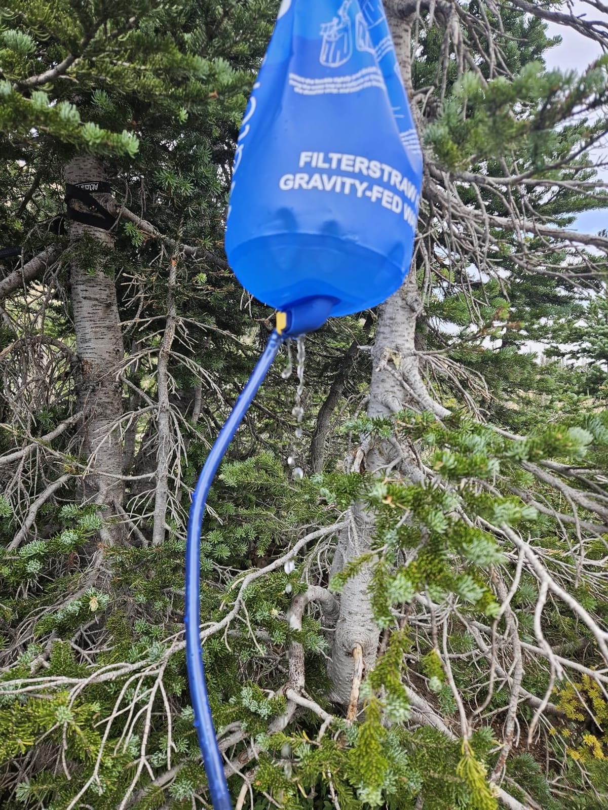 Waterdrop Gravity Water Filter Straw, Camping Water Filter, 0.1 Micron | Survival Water Purifier for Hiking, Backpacking & Emergency Preparedness, Multi-Stage Filter with 1.5 Gallon Water Bag customer photo 2