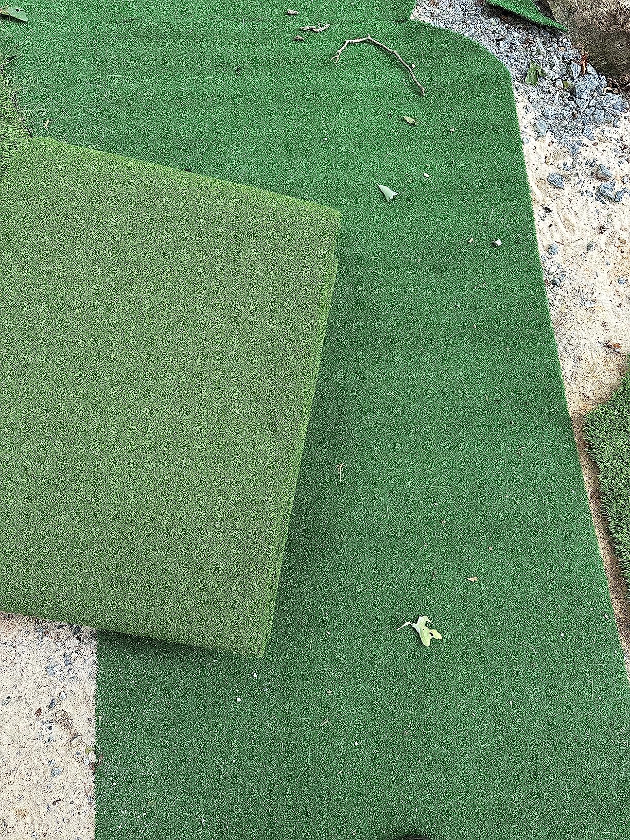 Golf Putting Green - Artificial Grass Turf 12FT X 20FT, Indoor/Outdoor Training Mat, Synthetic Fake Grass customer photo 1