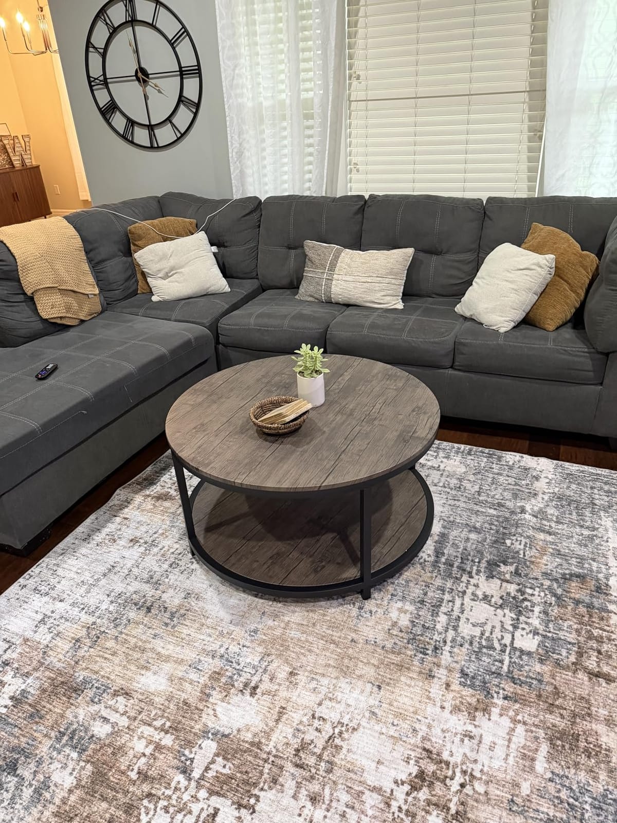NSdirect Round Coffee Table, 36