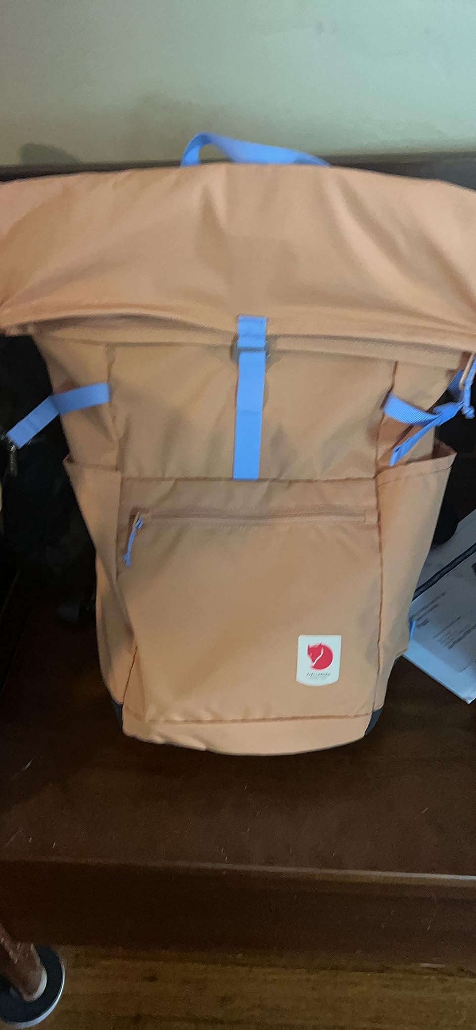 Fjällräven High Coast Foldsack 24 Backpack - Lightweight, Quick-Dry Fabric, Water-Resistant Design - Hiking, Travel, Black customer photo 1