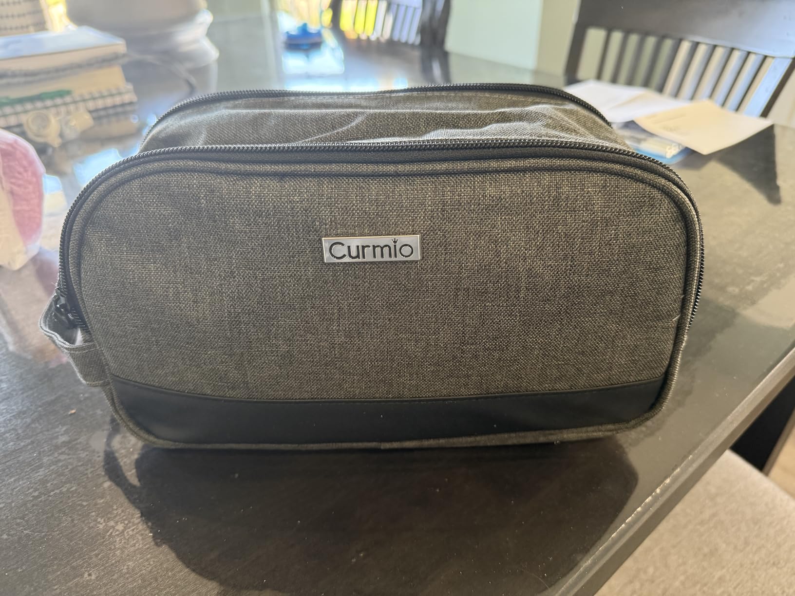 CURMIO Travel Case Compatible with ResMed AirMini CPAP Machine, Gray customer photo 1