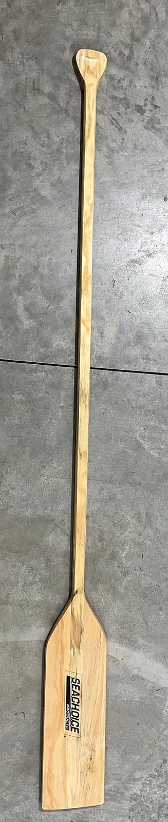 Seachoice Wood Paddle, New Zealand Construction, Wide Top Hand Grip, Clear Finish, Various Sizes customer photo 1