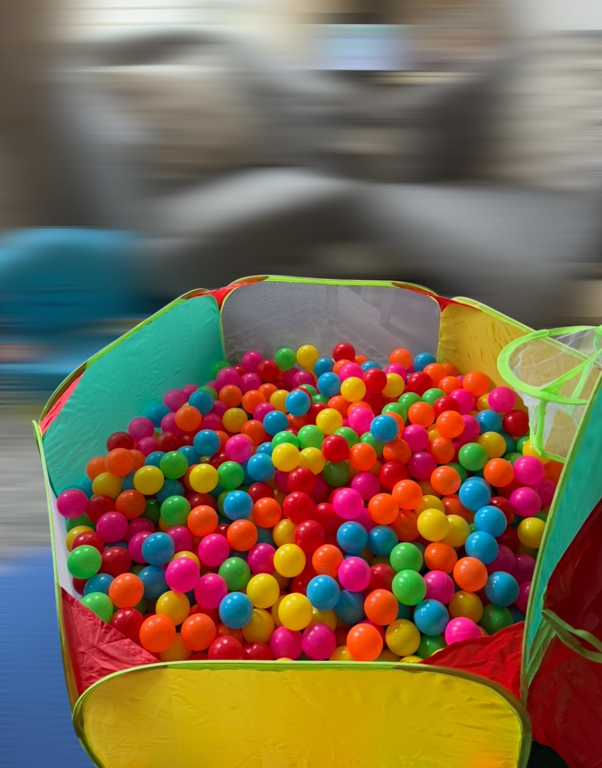 Kids Play Tent for Toddlers, 5pc Toddler Jungle Gym Playset with Ball Pit, Crawl Tunnel and Obstacle Course, Indoor Outdoor Playhouse Toy for Boys and Girls customer photo 1