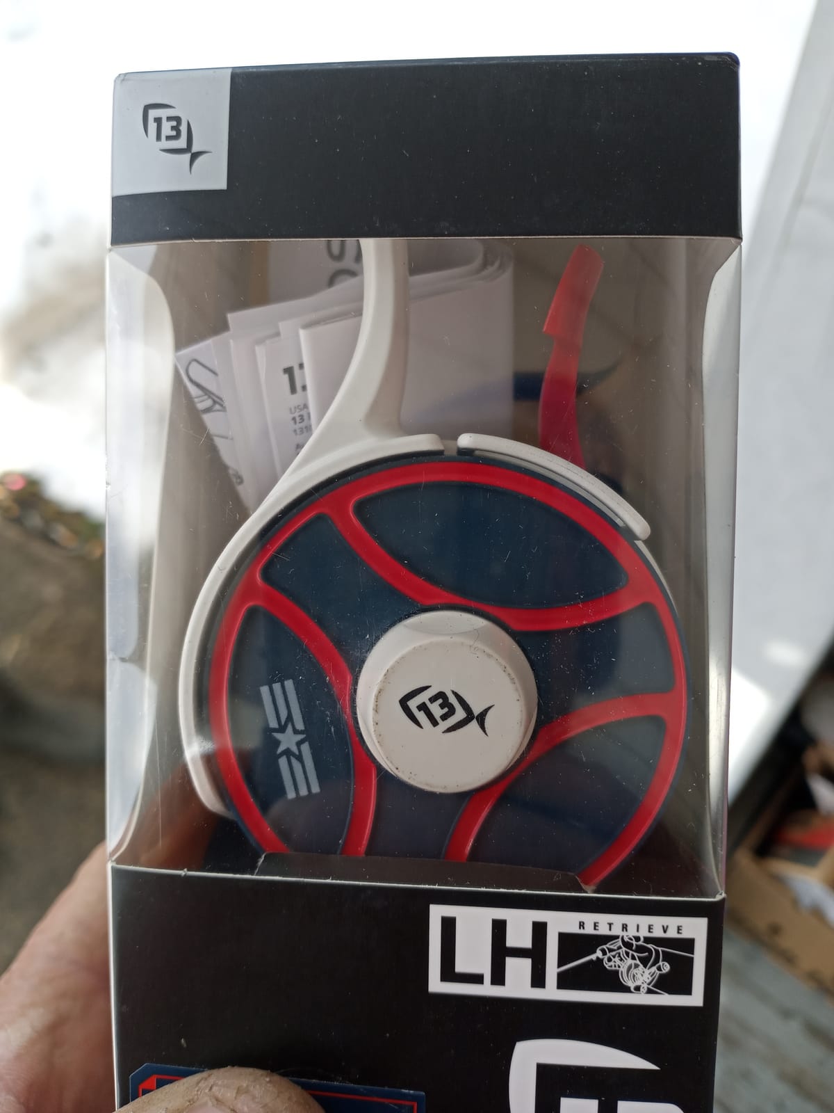 13 Fishing - Freefall Ghost Maverick - Inline Ice Fishing Reels customer photo 1
