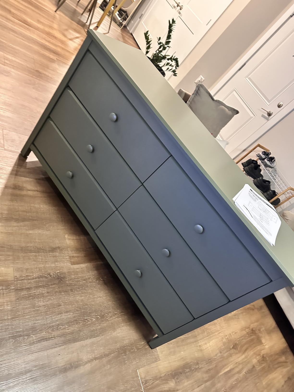 Storkcraft Alpine 2 Drawer Changing Table Chest, White customer photo 2