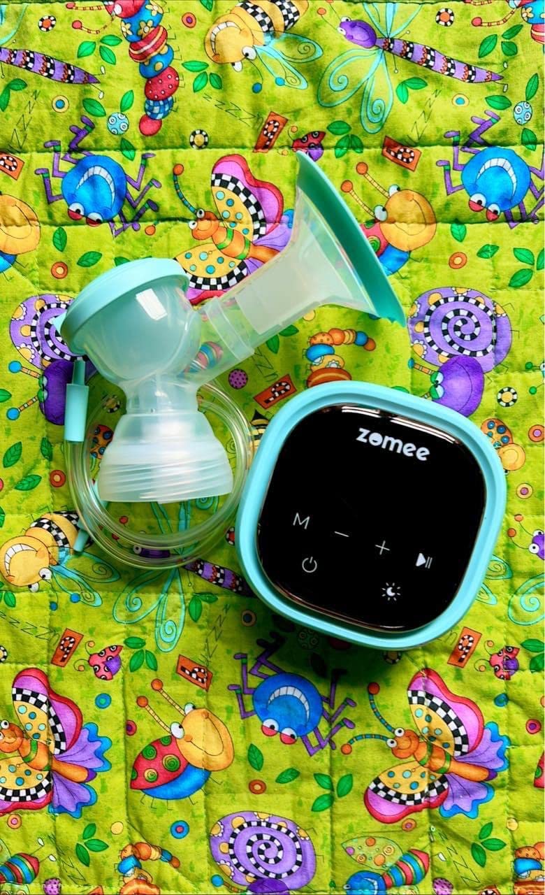 Zomee Z2 Double Electric Breast Pump - with Expression, Massage, and 2-Phase Modes - Hospital Grade Rechargeable, Portable, Hands Free Wearable Breast Pump customer photo 2
