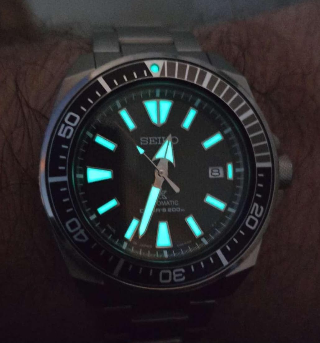 SRPF03 Automatic Dive Watch for Men - Prospex Special Edition - LumiBrite Hands, Hardlex Crystal - Water Resistant 200M customer photo 1