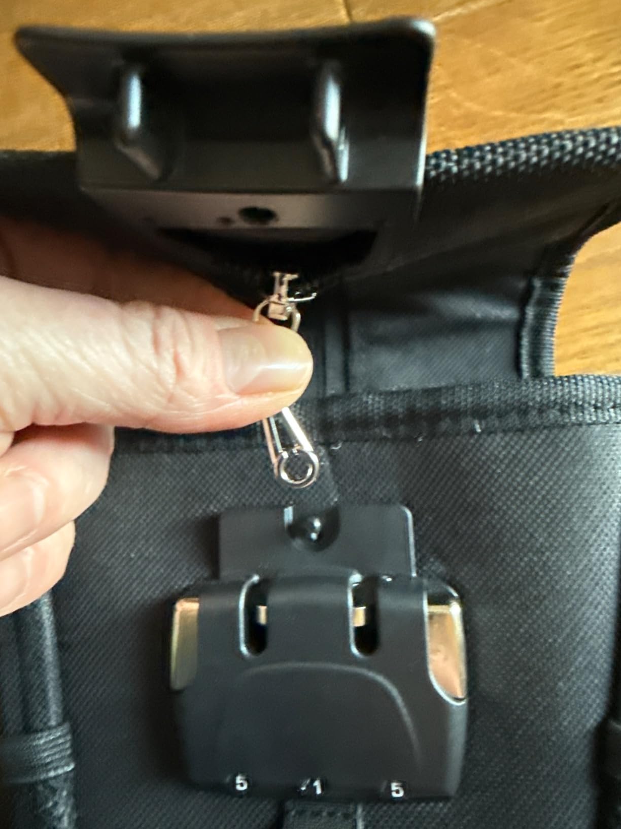 AquaVault Portable Travel Safe (Grey, Mini): Classic Anti-Theft Nylon Portable Safe for Phone & Valuables - Travel, Beach, Pool, Hotel, & Outdoors - Cut-Resistant - Water-Resistant - RFID-Blocking customer photo 2