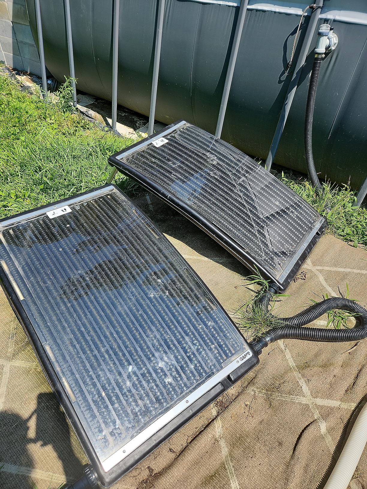 Game 72000-BB SolarPRO Curve Solar Above-Ground Pool Heater for Intex & Bestway customer photo 1