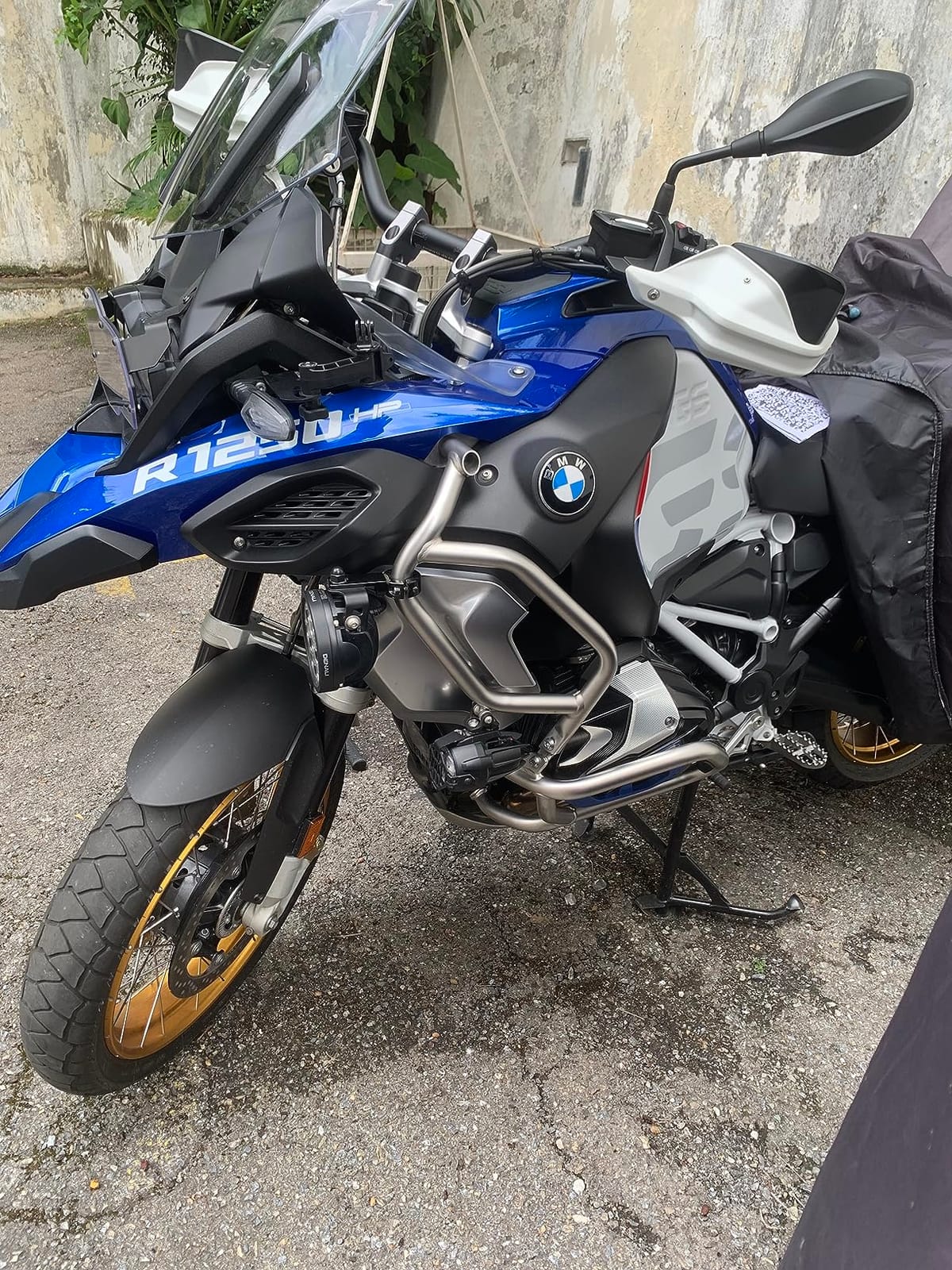 Motorcycle Tank Side Protection Highway Crash Bar Extension Full Body Engine Guard Accessories for BMW R1250GS Adventure R 1250 GS R 1250GS ADV 2018-2024 customer photo 1