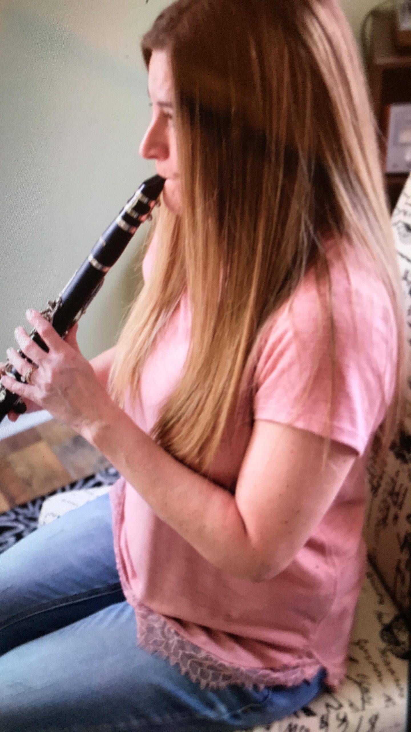 YANASON Bb clarinet for beginners, Bb nickel-plated 17-keys clarinet, suitable for students, professionals, school bands with Hard Foam Case customer photo 2