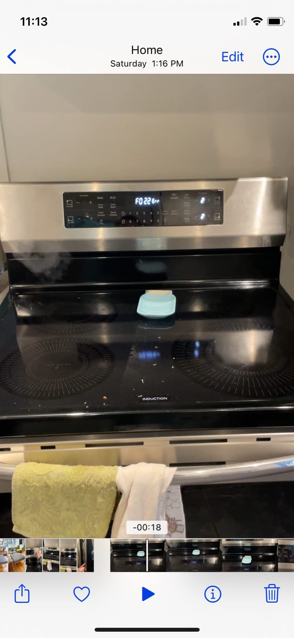 Frigidaire GCRI3058AF 30 inch Induction Range with Air Fry customer photo 1