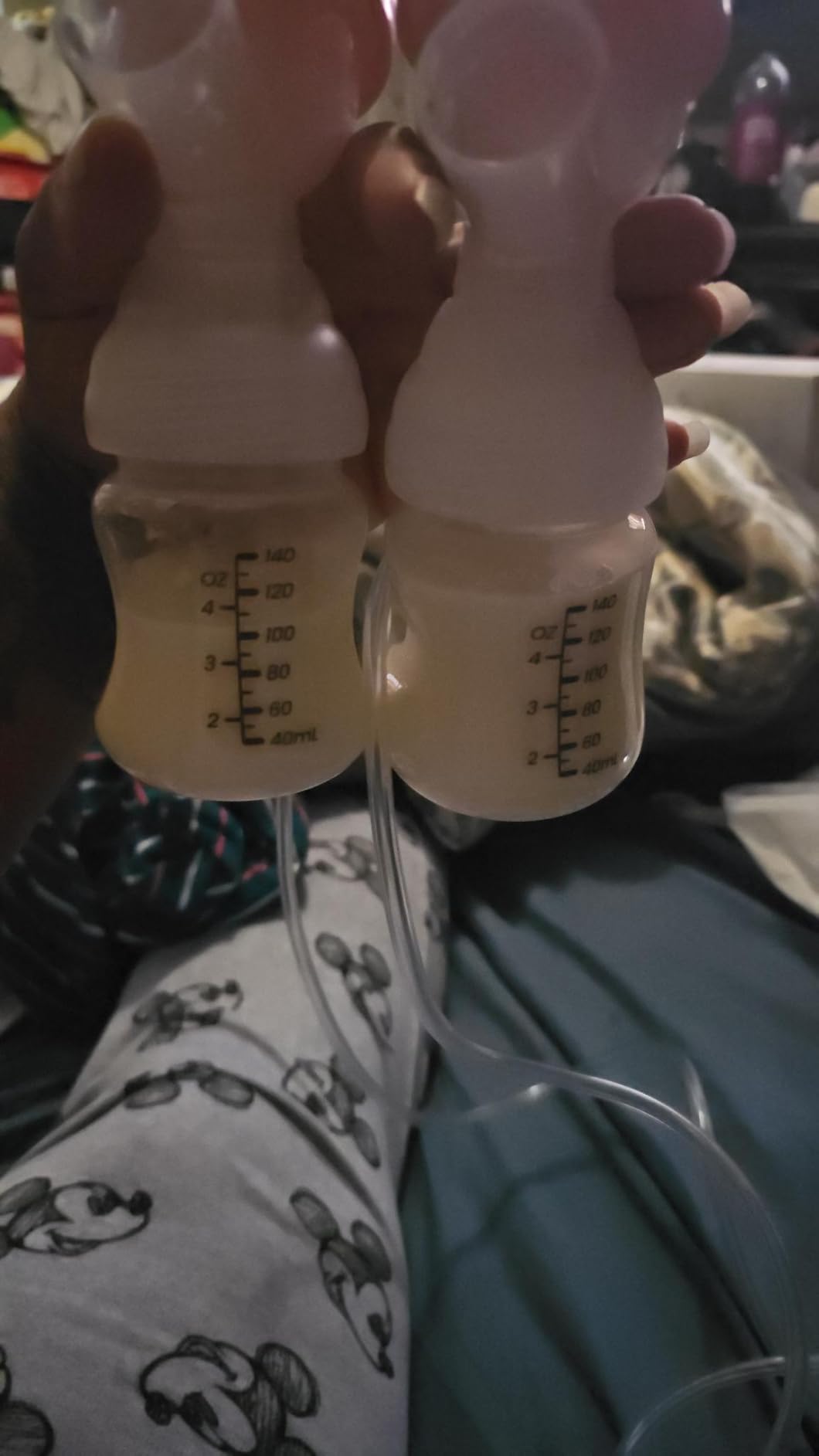 NCVI Electric Breast Pump 8782, Portable Hospital-Grade Double Pump | 4 Modes 9 Levels, Anti-Backflow, Rechargeable Quiet Breastfeeding Pump for Efficient Comfortable Use at Home, Work or Travel customer photo 2