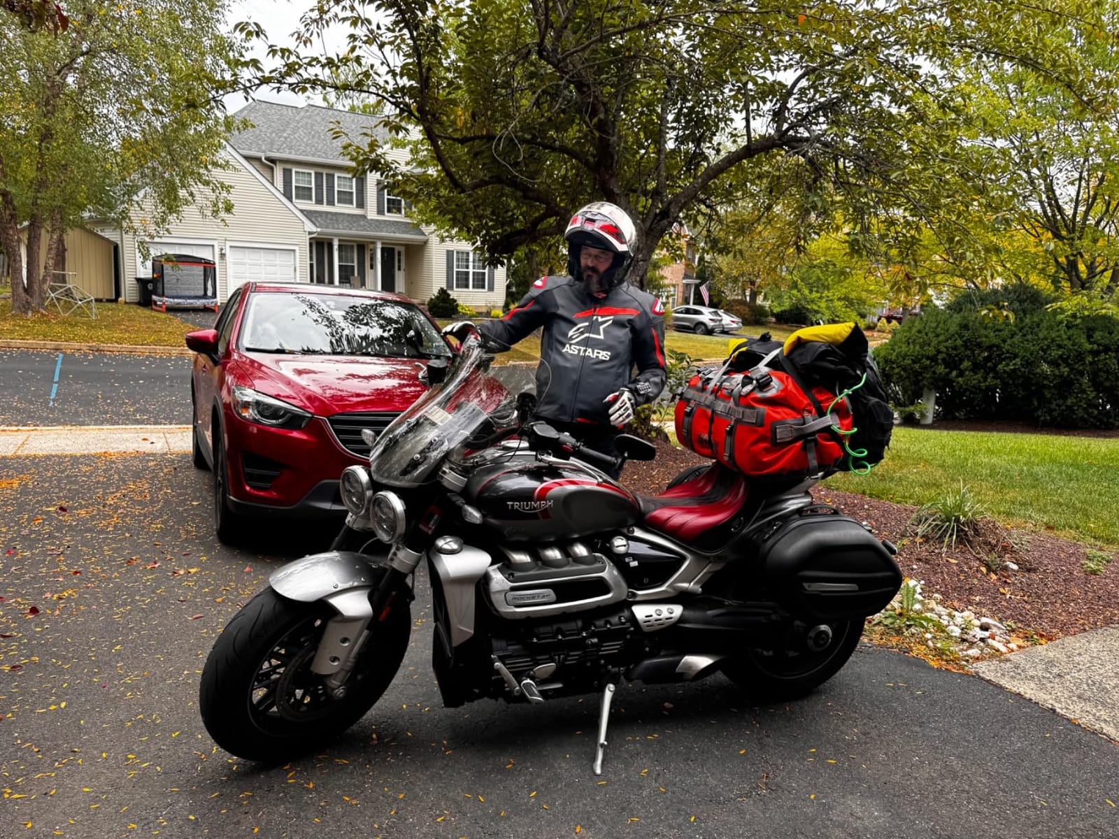 UNPLUG Ultimate Adventure | 1680D Heavy Duty Waterproof Bag | Large Travel Bag which can be Used for Camping, Motorcycling, Boating, or Hunting | 110L Adventure Orange customer photo 2